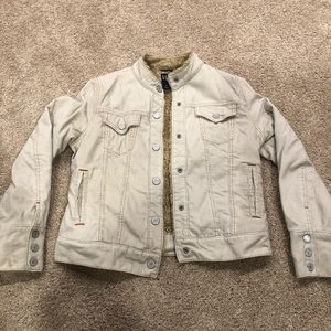 Gap Corduroy Faux Shearling Jacket S